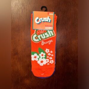 CRUSH SODA NOVELTY ANKLE SOCKS NWT MEN’S SHOE SIZE 6-12